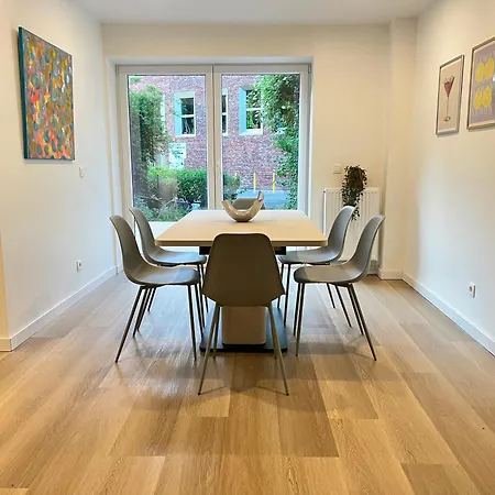 아파트 Duplex 3 - Jardin - Terrasse - Parking Au Pied Du Duplex 리에주